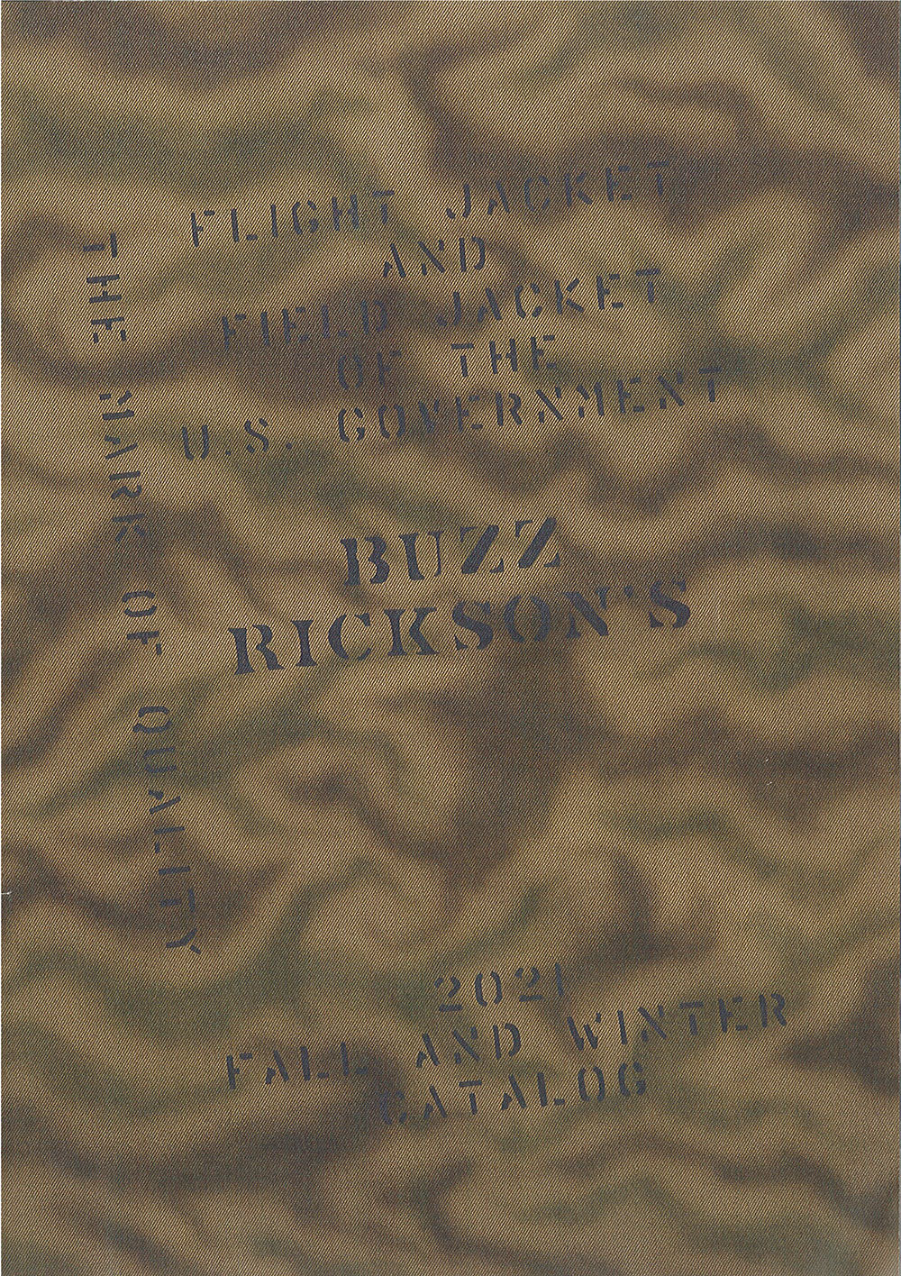 BUZZ RICKSON'S<br>2021 FALL & WINTER<br>CATALOG Part 1