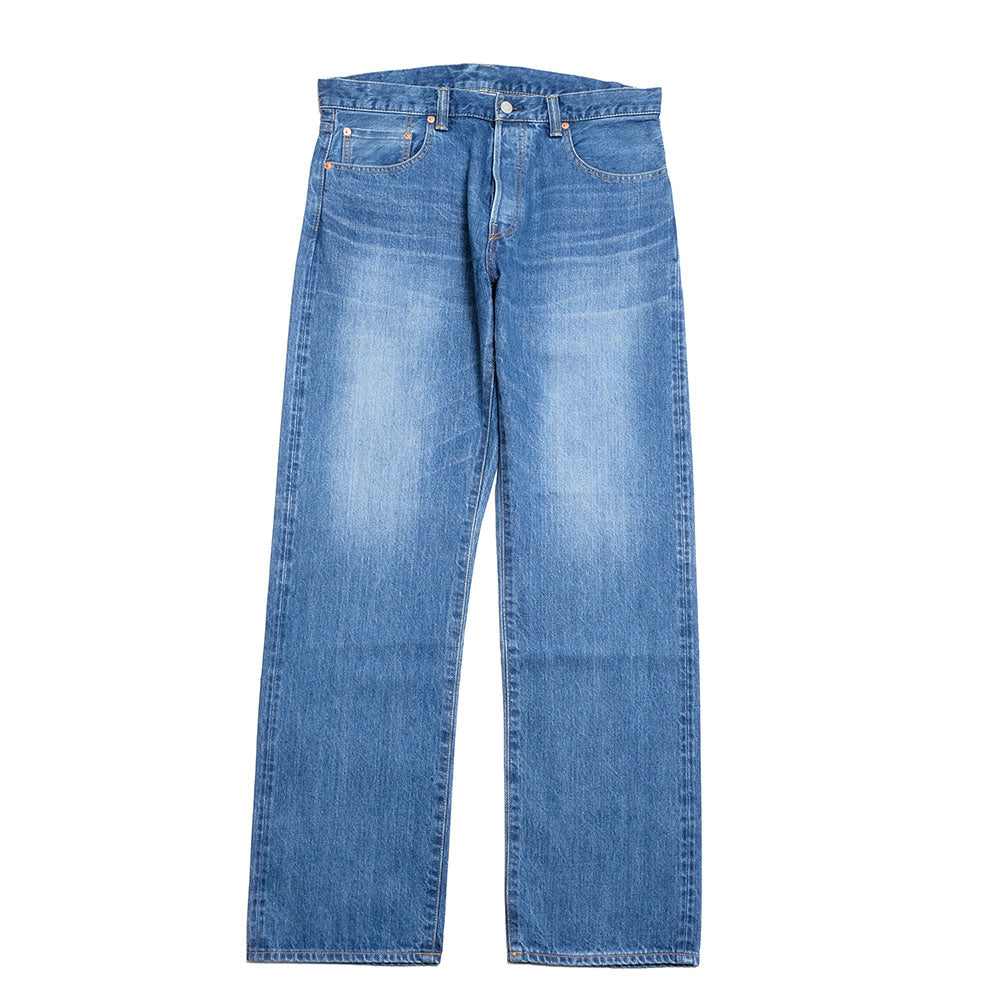 BLUE BLUE - PP02 - MOD supima Selvedge Denim Wide Jeans - Fade