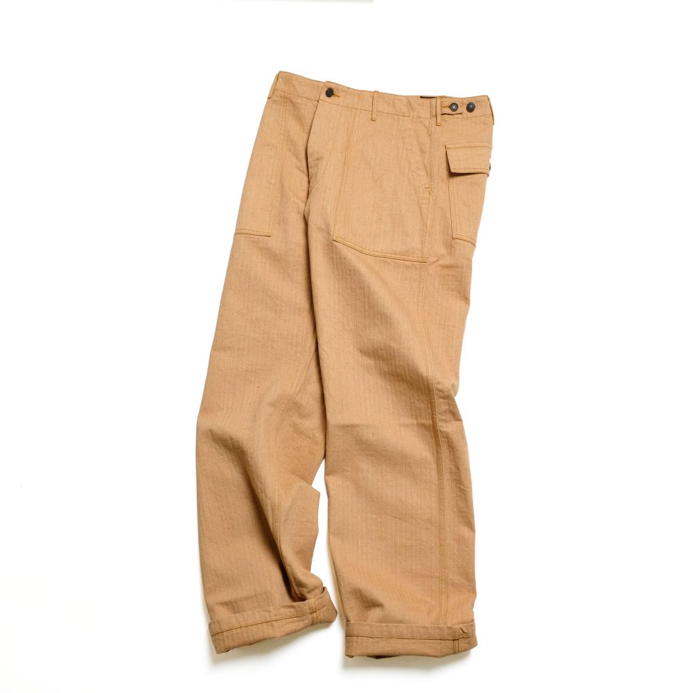 STUDIO D'ARTISAN - FOX COTTON BAKER PANTS - 1917 – HINOYA Online Store