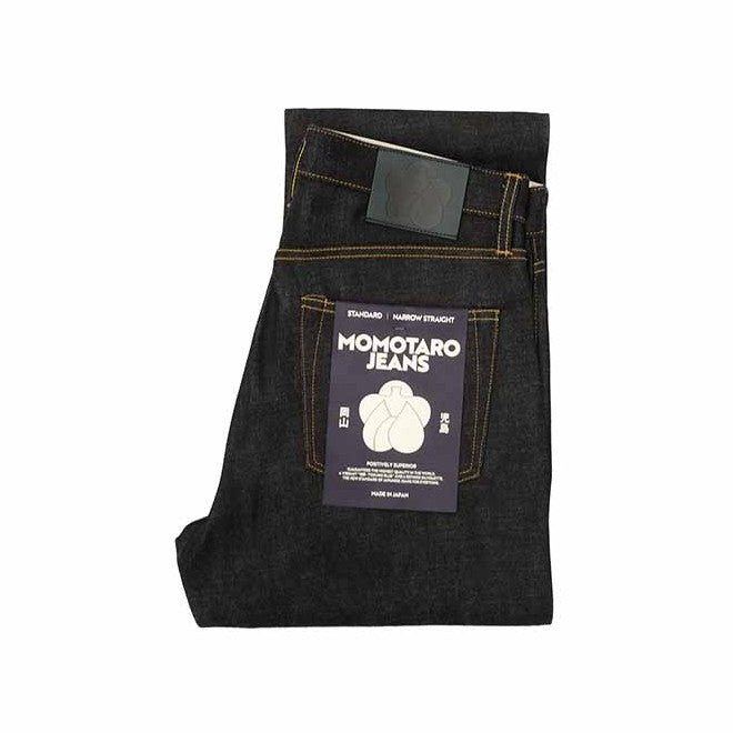 MOMOTARO JEANS - #500 STANDARD NARROW STRAIGHT 14.7oz - Zip-Fly