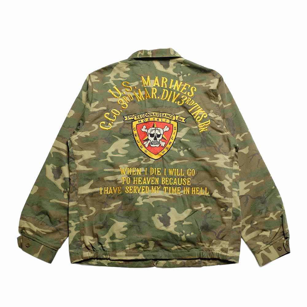 BUZZ RICKSON'S - TOUR JACKET ERDL CAMO - U.S. MARINE CORPS 3rd MAR