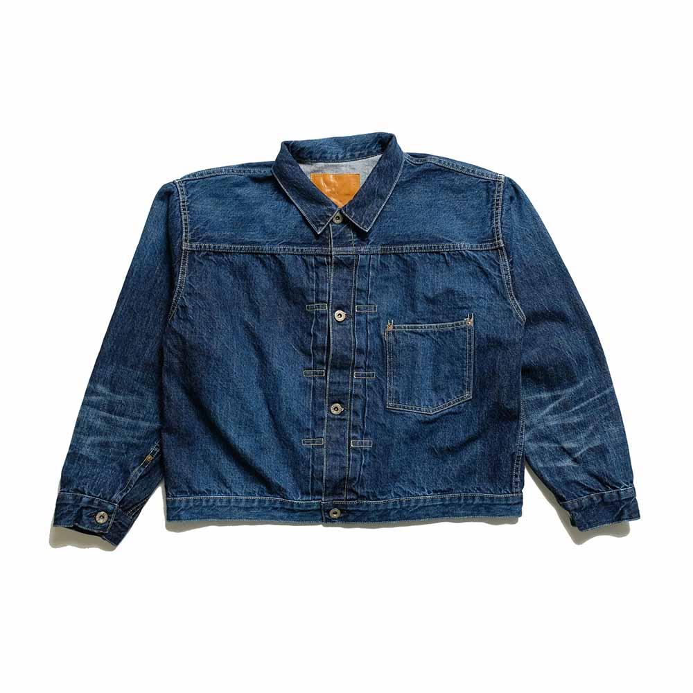 REMI RELIEF - 12oz DENIM WW2 MODEL Jacket - RN30389033 – HINOYA REMI RELIEF - 12oz DENIM WW2 MODEL Jacket - RN30389033 – HINOYA