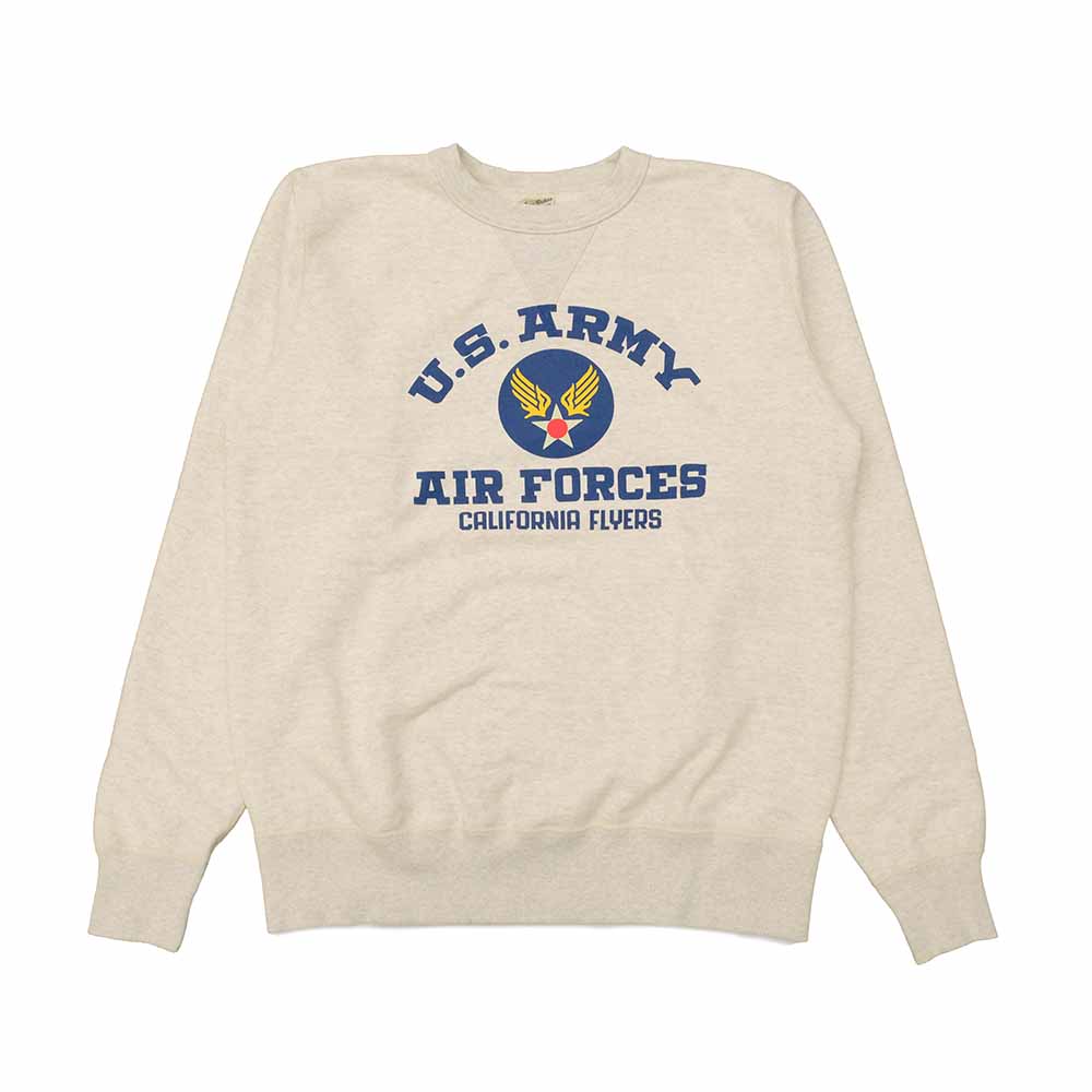 BUZZ RICKSON'S - SET-IN CREW SWEAT - U.S.ARMY AIR FORCES - BR69334