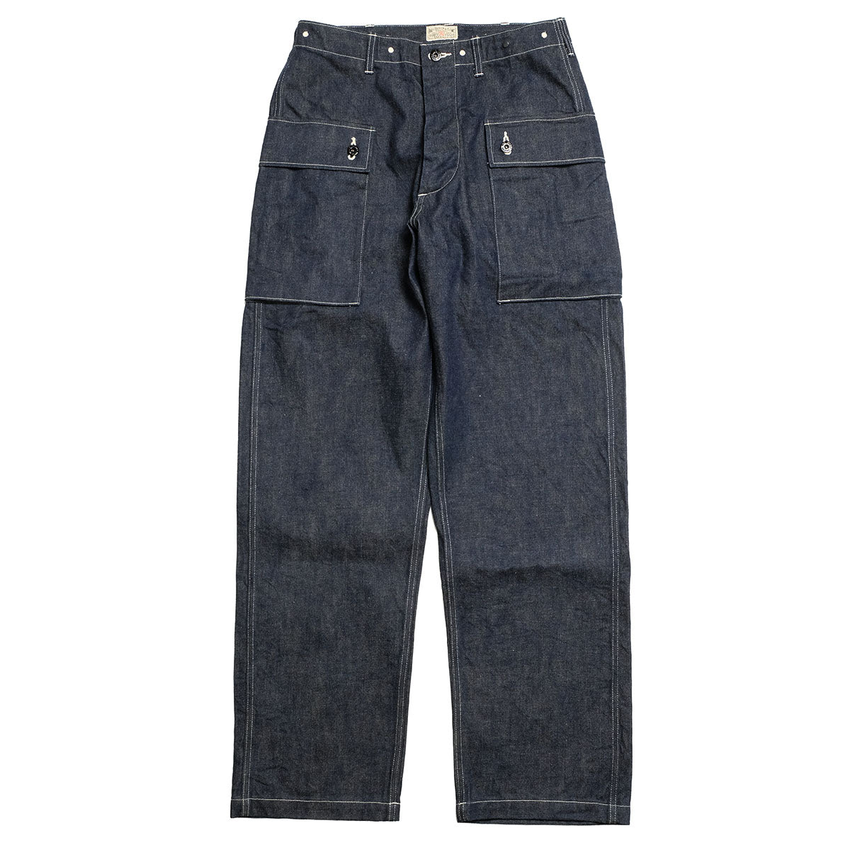 BUZZ RICKSON'S - U.S. MARINE CORPS M-1944 DENIM CIV. PANTS SHORT