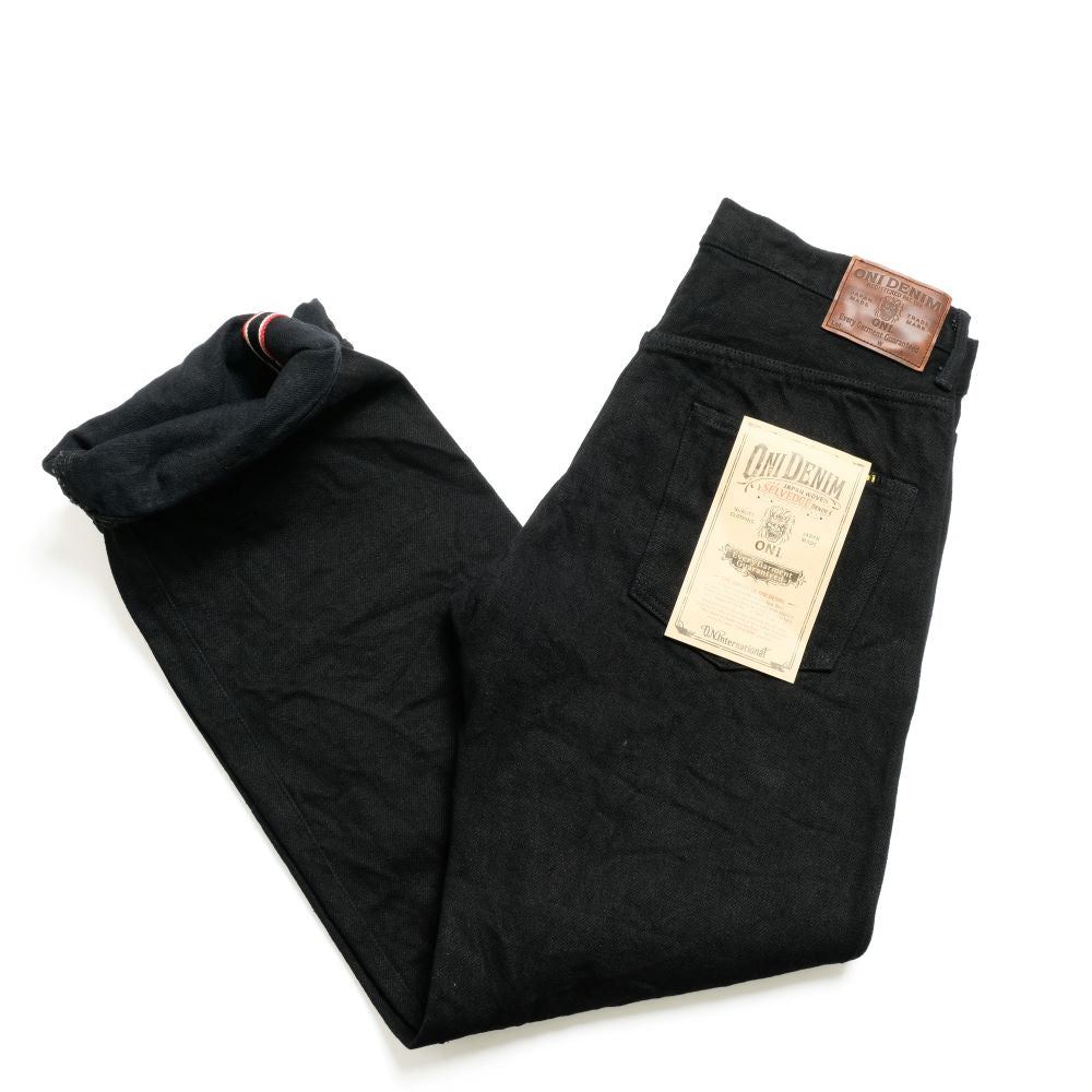 ONI DENIM Wide Straight 20oz ONI Secret Black Denim ONI