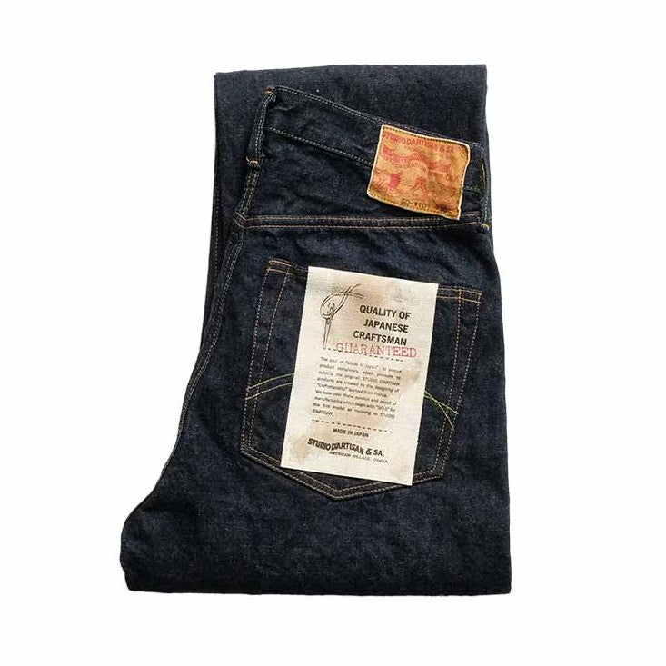 D.I.A ジーンズ ウェスタン デニムミニ タグ付き STUDIO D'ARTISAN - ISHIKAWADAI - REGULAR STRAIGHT JEANS - SD-1101