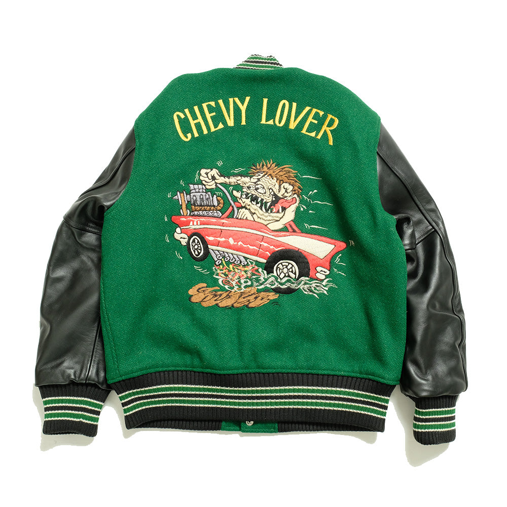 Tailor Toyo Reversible Souvenir Jacket – Tiger Head x Chevy Lover