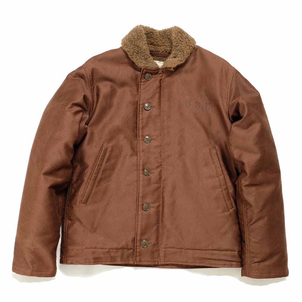 Buzz Rickson's - N-1 BROWN VERSION - NAVY DEPARTMENT - DEMOTEX-ED