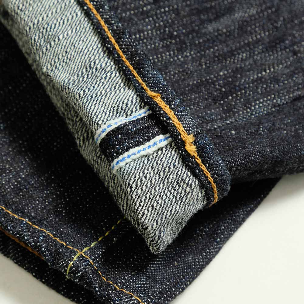 pure blue japan<br>Lot. EX-019 17.5oz Extra Slub Selvedge denim Relaxed Tapered One Wash<br>EX-019