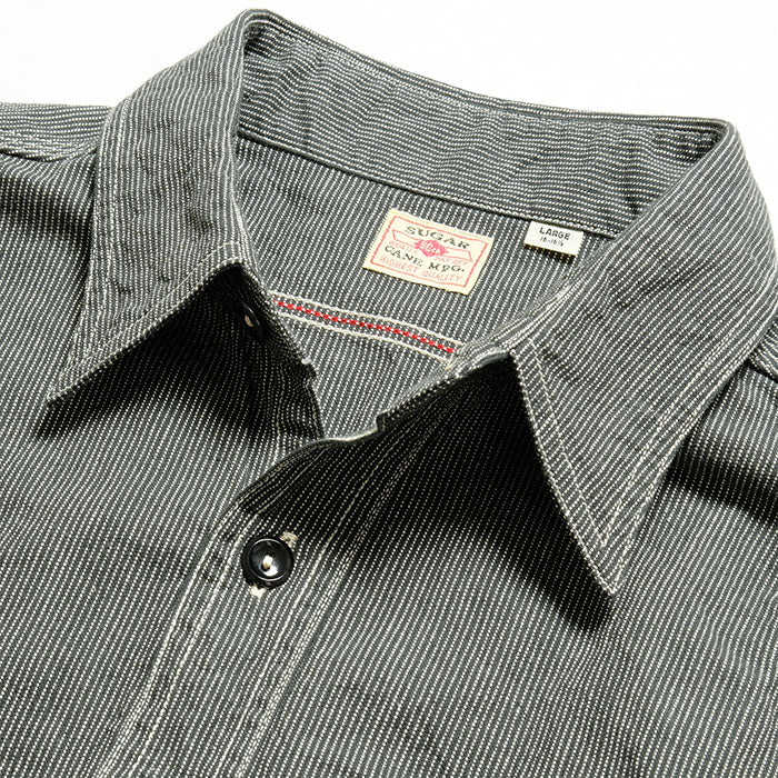 SUGAR CANE - Jean Cord Work Shirt - SC25511