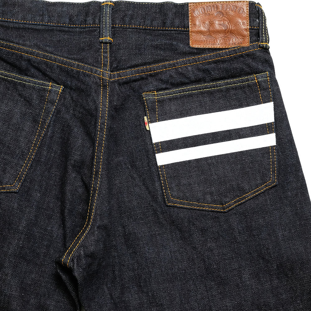 N.shintaro MOMOTARO JEANS - 15.7oz SHUTSUJIN Slim Straight - Zip-Fly