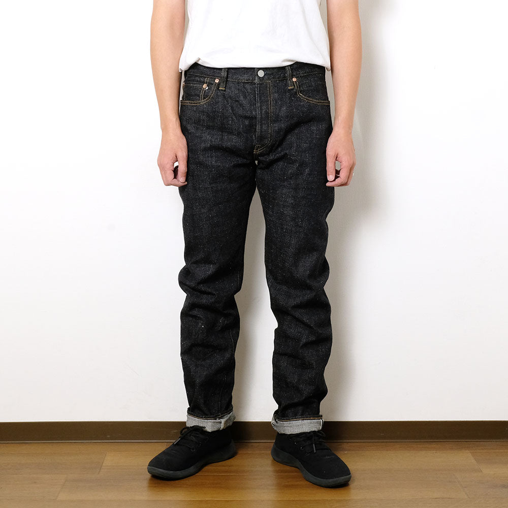omotodenim - 15.5oz SLUB-NEP DENIM STRAIGHT FIT BUTTON FLY - 0411