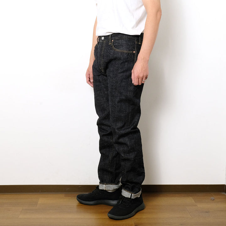 omotodenim - 15.5oz SLUB-NEP DENIM STRAIGHT FIT BUTTON FLY - 0411
