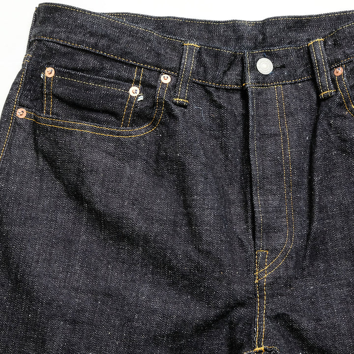 omotodenim - 15.5oz SLUB-NEP DENIM STRAIGHT FIT BUTTON FLY - 0411