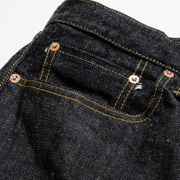 omotodenim - 15.5oz SLUB-NEP DENIM STRAIGHT FIT BUTTON FLY - 0411