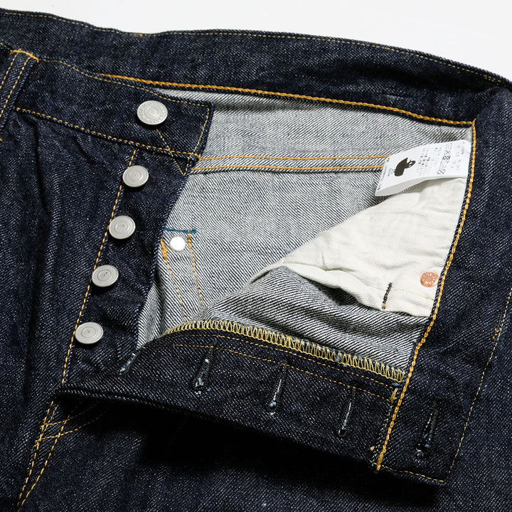 omotodenim - 13.5oz DENIM STRAIGHT FIT BUTTON FLY - 0415