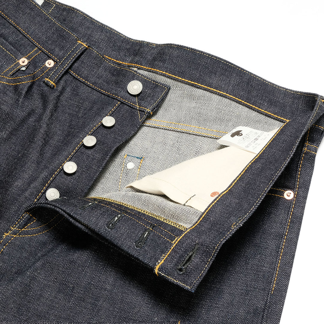 omotodenim - 15.5oz DENIM STRAIGHT FIT BUTTON FLY - 0416