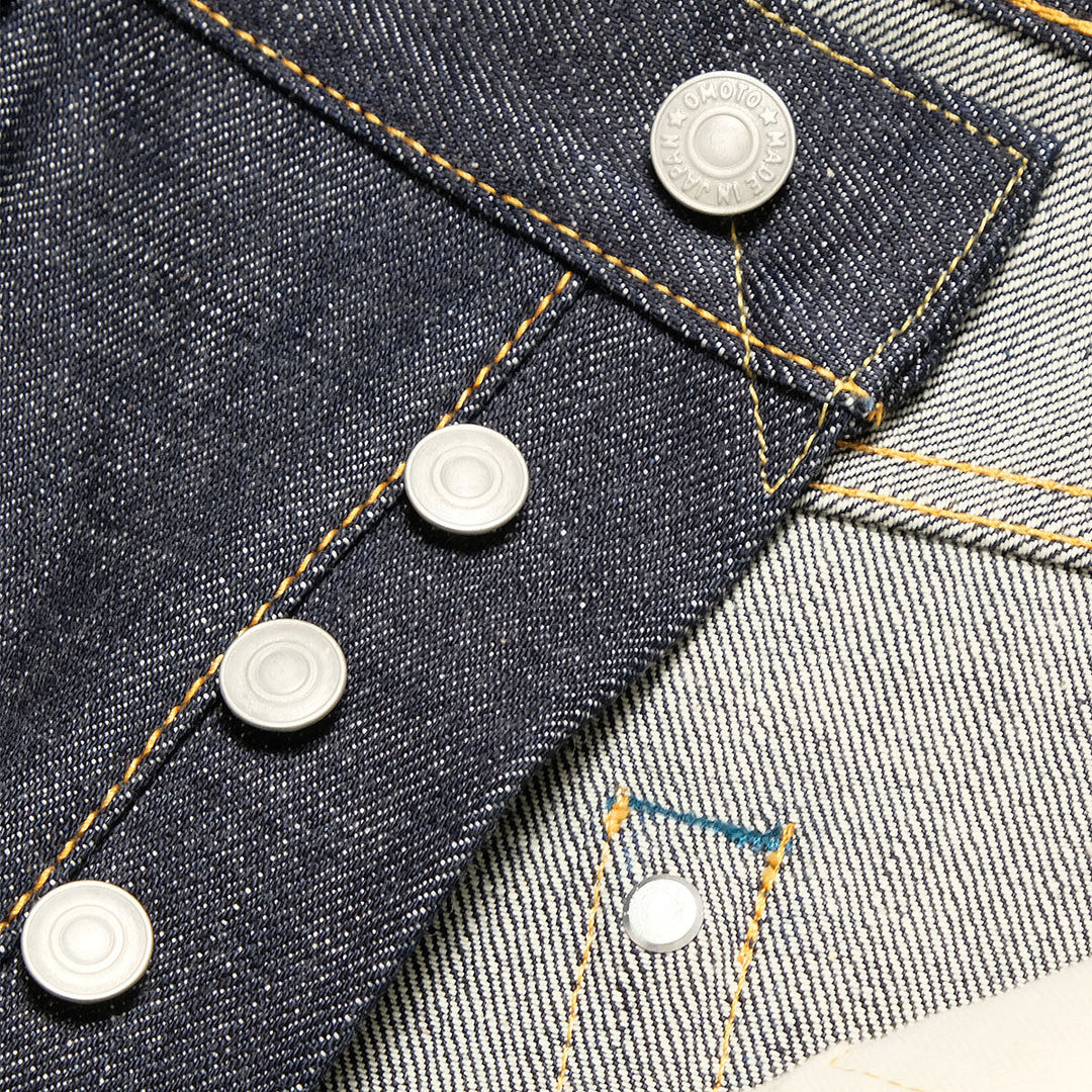 omotodenim - 15.5oz DENIM STRAIGHT FIT BUTTON FLY - 0416