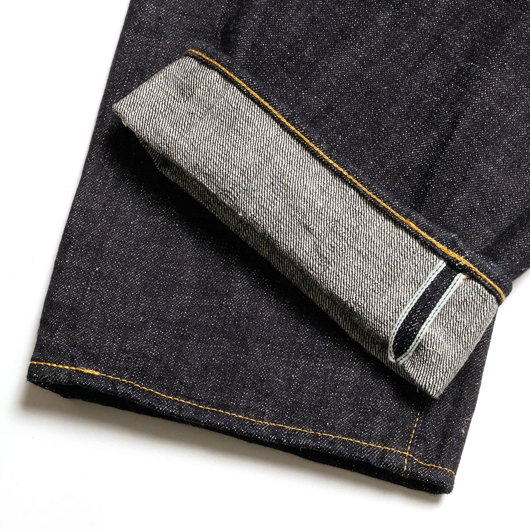 omotodenim - 15.5oz SLUB-NEP DENIM RELAX FIT BUTTON FLY - 0611
