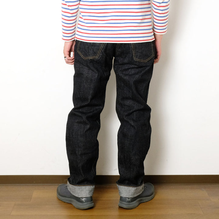 omotodenim - 15.5oz SLUB-NEP DENIM RELAX FIT BUTTON FLY - 0611