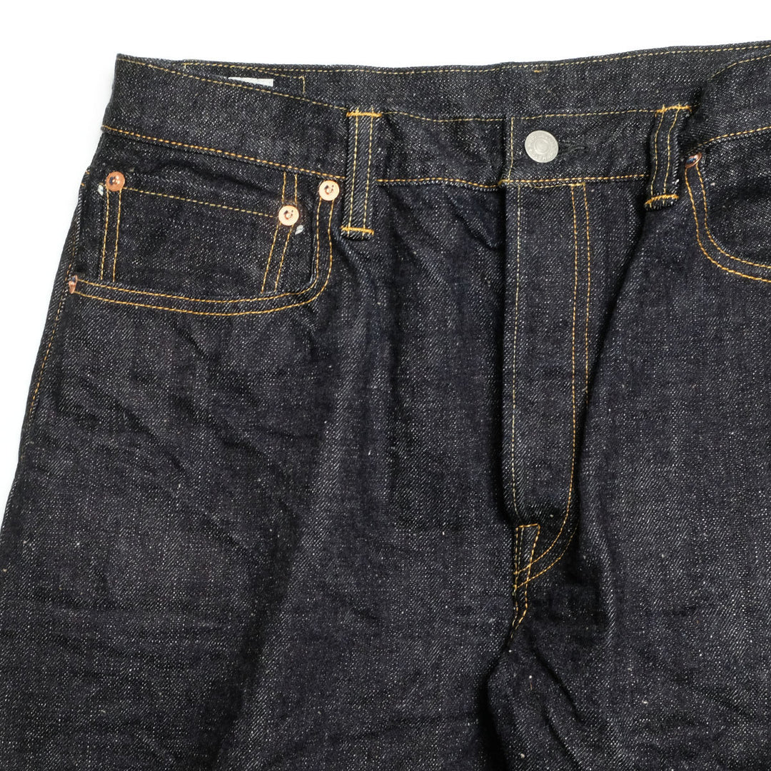 omotodenim - 15.5oz SLUB-NEP DENIM RELAX FIT BUTTON FLY - 0611