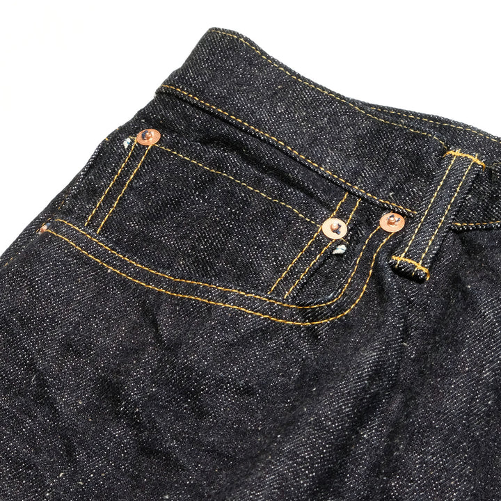 omotodenim - 15.5oz SLUB-NEP DENIM RELAX FIT BUTTON FLY - 0611