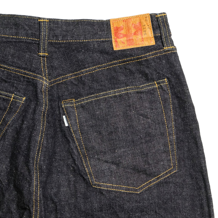 omotodenim - 15.5oz SLUB-NEP DENIM RELAX FIT BUTTON FLY - 0611