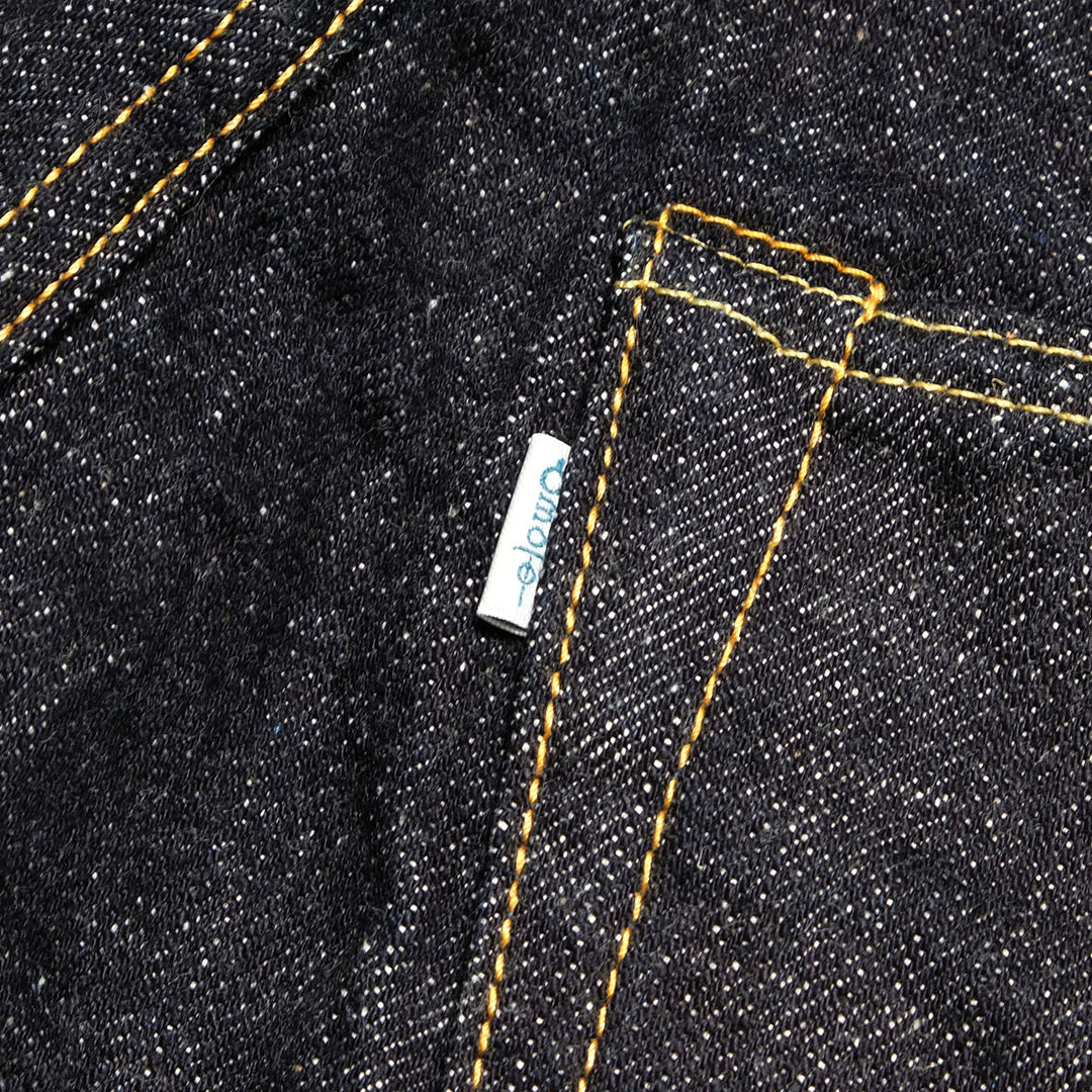 omotodenim - 15.5oz SLUB-NEP DENIM RELAX FIT BUTTON FLY - 0611