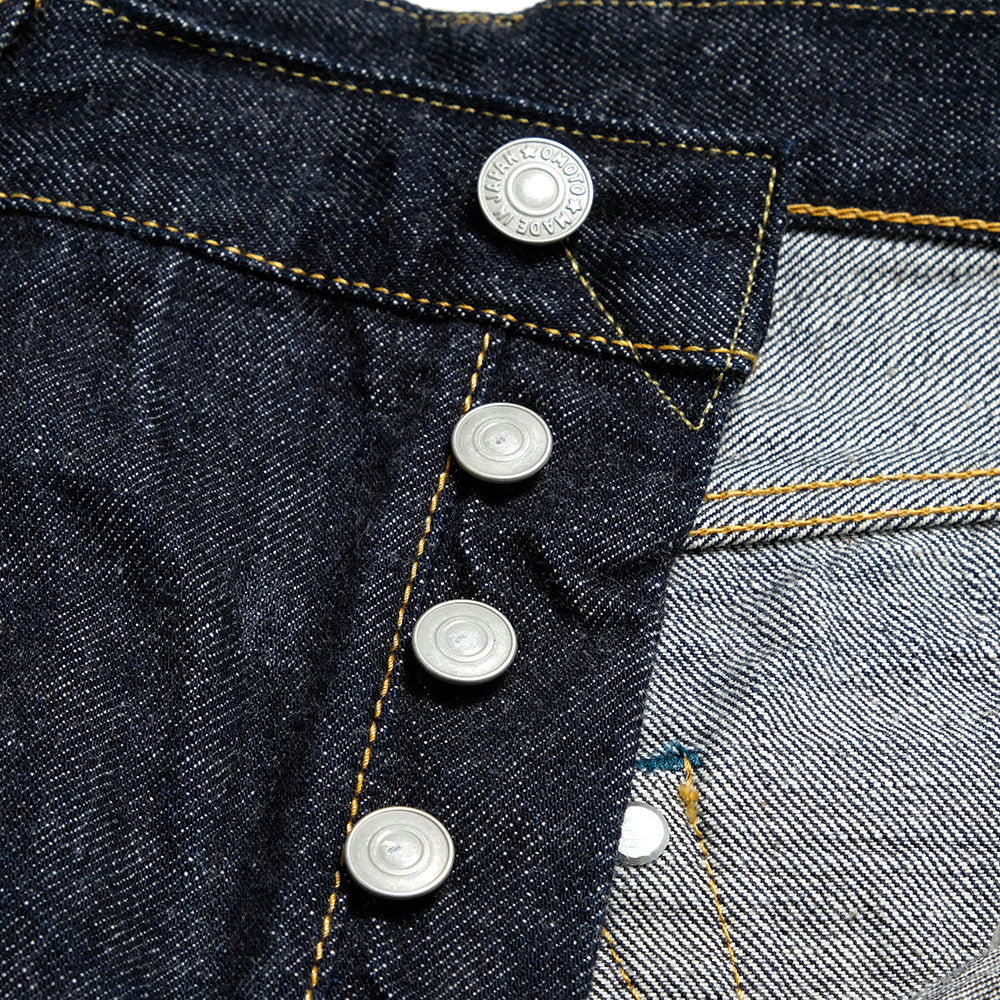 omotodenim - 13.5oz DENIM RELAX FIT BUTTON FLY - 0615