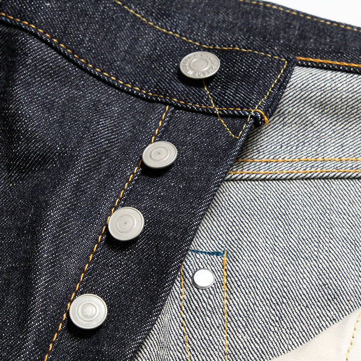 omotodenim - 15.5oz DENIM RELAX FIT BUTTON FLY - 0616