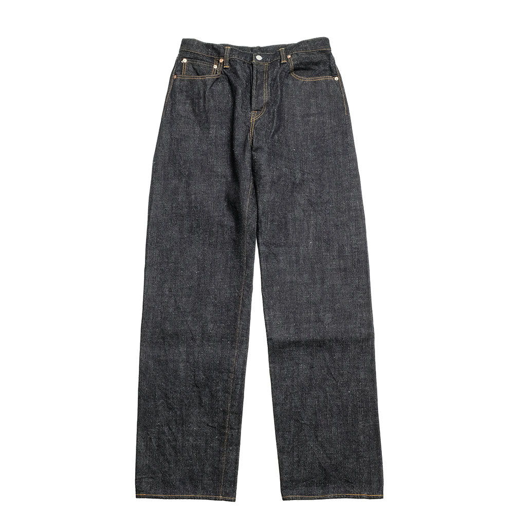 omotodenim - 15.5oz SLUB-NEP DENIM LOOSE FIT BUTTON FLY - 0811