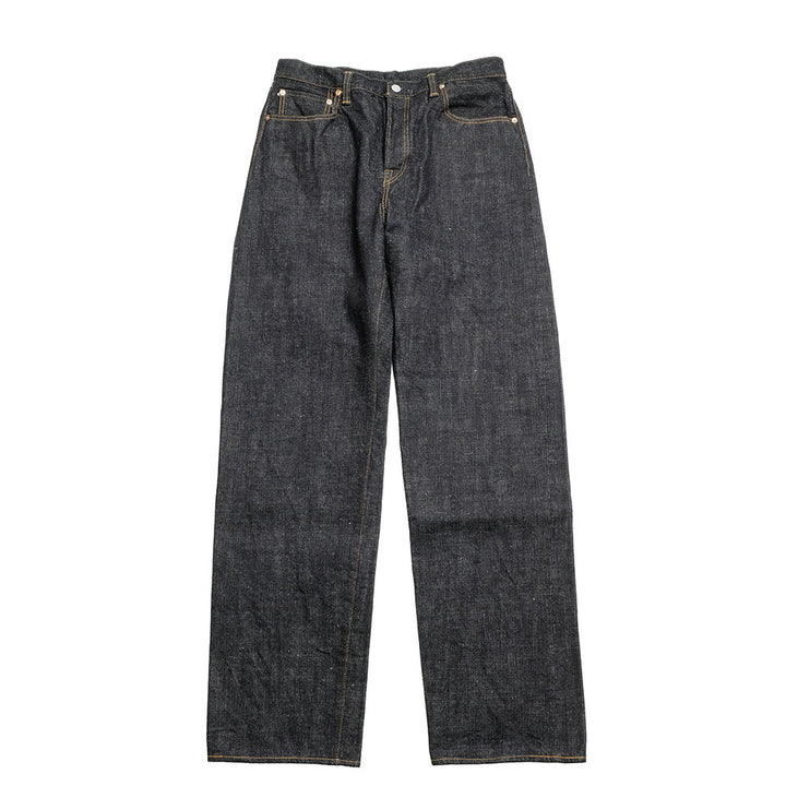 omotodenim - 15.5oz SLUB-NEP DENIM LOOSE FIT BUTTON FLY - 0811