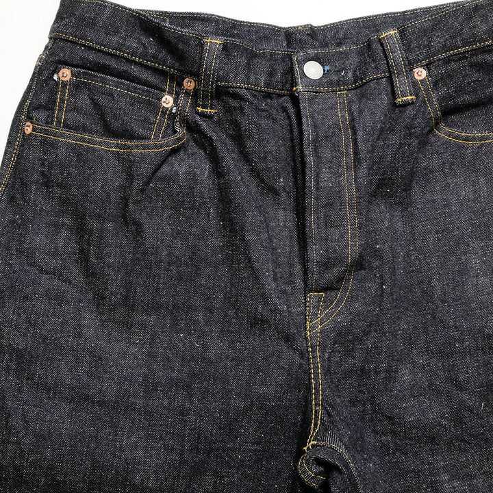 omotodenim - 15.5oz SLUB-NEP DENIM LOOSE FIT BUTTON FLY - 0811