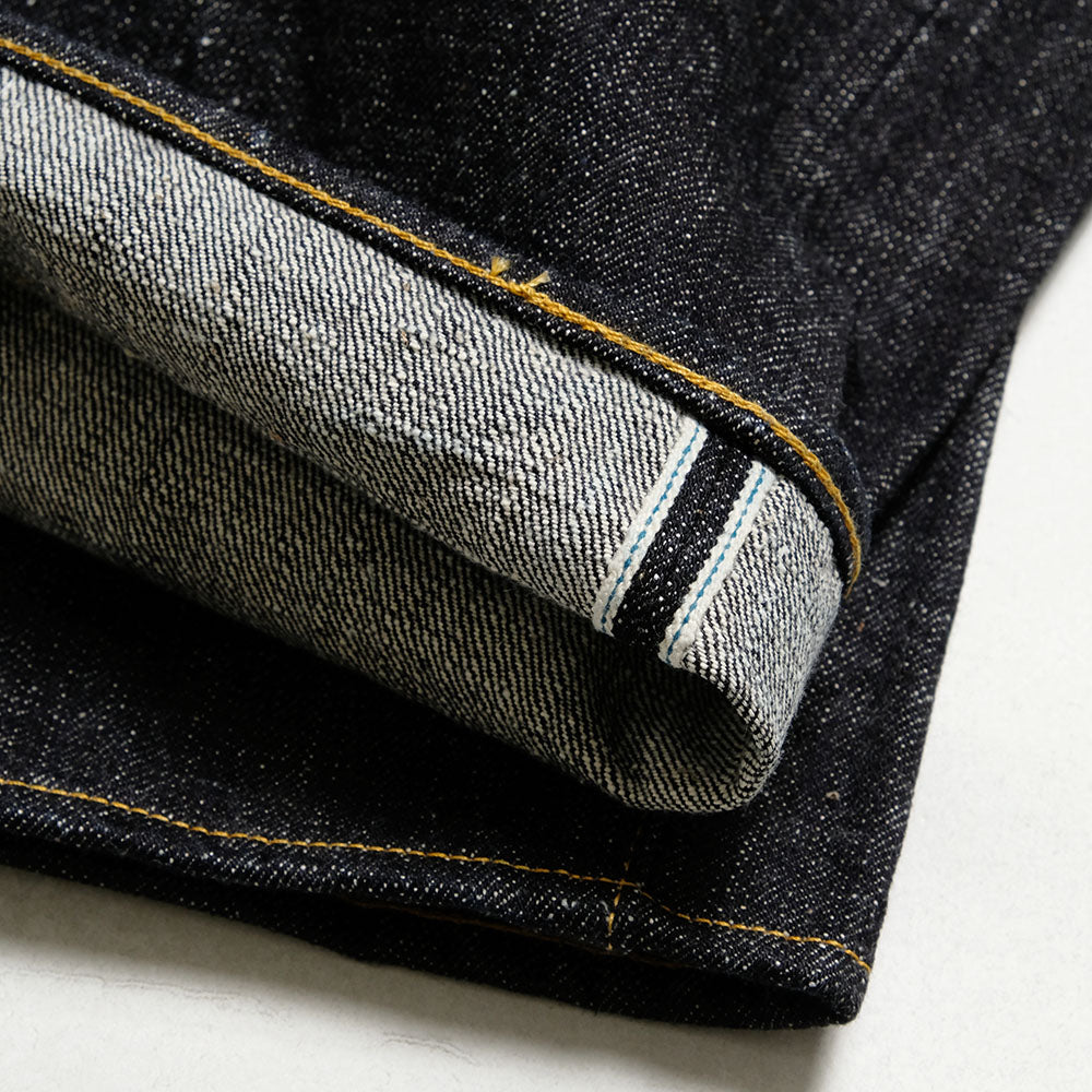 omotodenim - 15.5oz SLUB-NEP DENIM LOOSE FIT BUTTON FLY - 0811