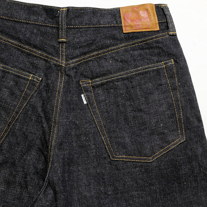 omotodenim - 15.5oz SLUB-NEP DENIM LOOSE FIT BUTTON FLY - 0811