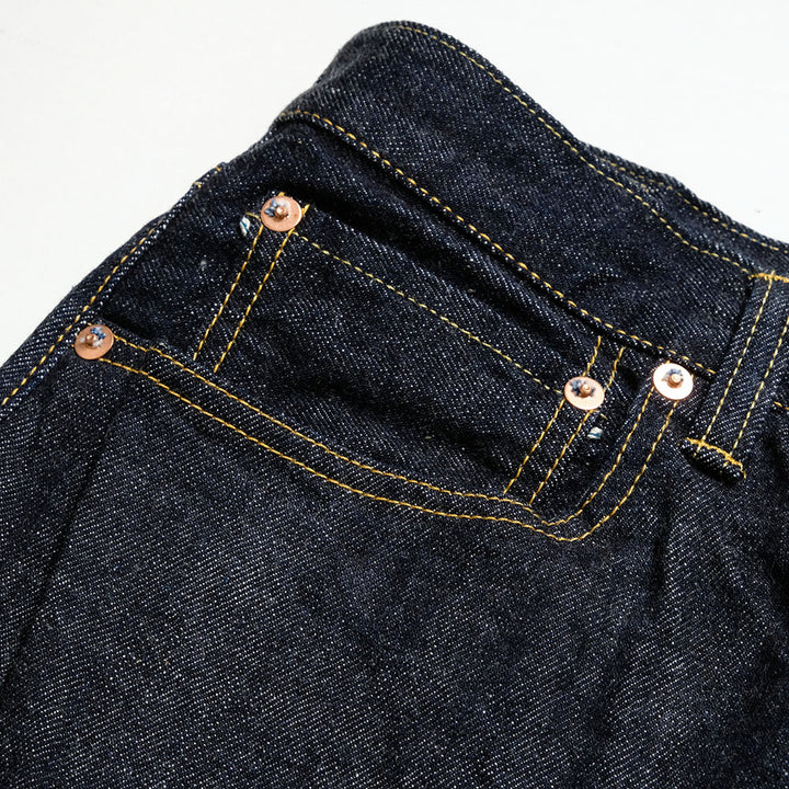 omotodenim - 13.5oz DENIM LOOSE FIT BUTTON FLY - 0815