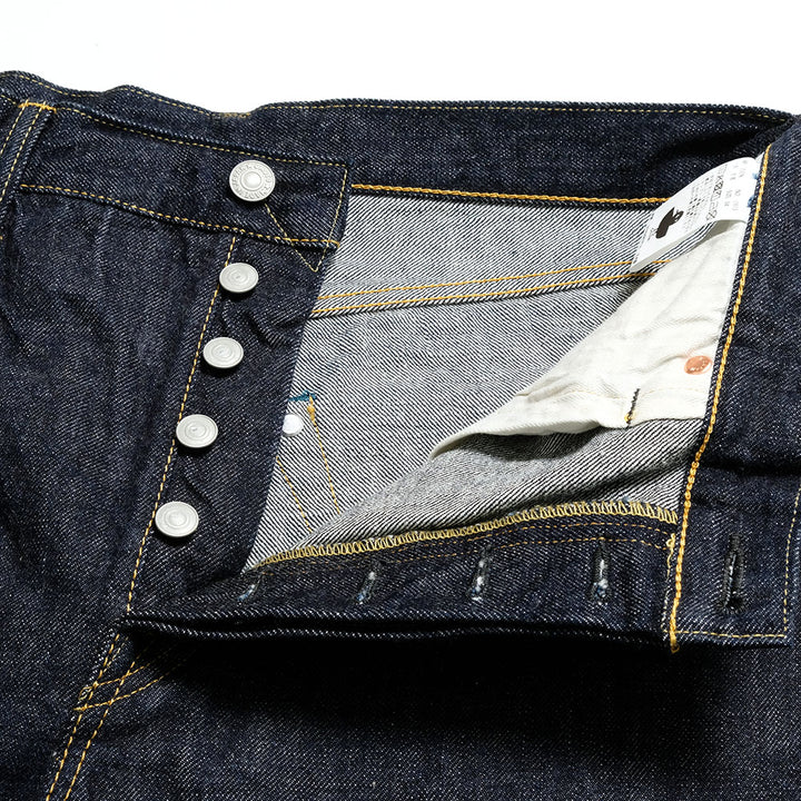 omotodenim - 13.5oz DENIM LOOSE FIT BUTTON FLY - 0815