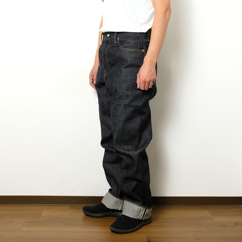 omotodenim - 15.5oz DENIM LOOSE FIT BUTTON FLY - 0816
