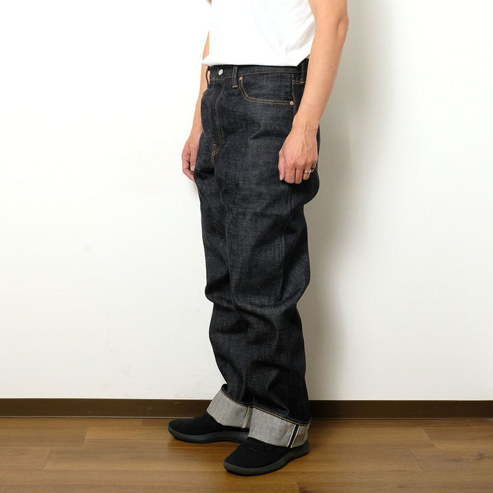 omotodenim - 15.5oz DENIM LOOSE FIT BUTTON FLY - 0816