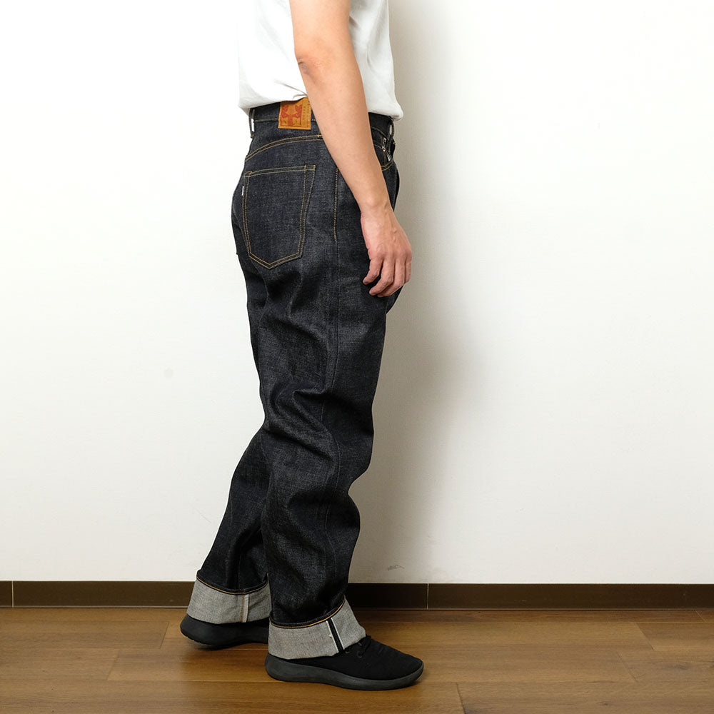 omotodenim - 15.5oz DENIM LOOSE FIT BUTTON FLY - 0816