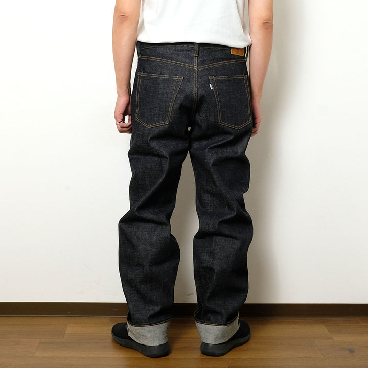 omotodenim - 15.5oz DENIM LOOSE FIT BUTTON FLY - 0816