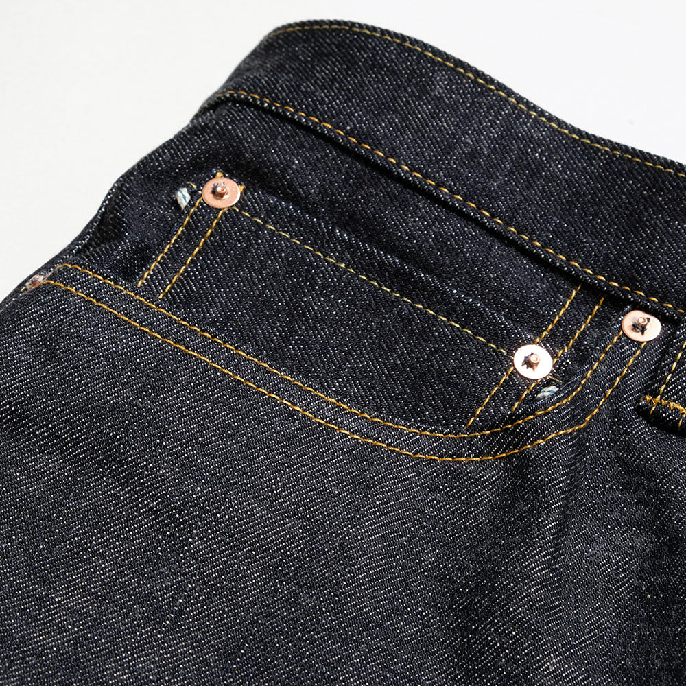 omotodenim - 15.5oz DENIM LOOSE FIT BUTTON FLY - 0816