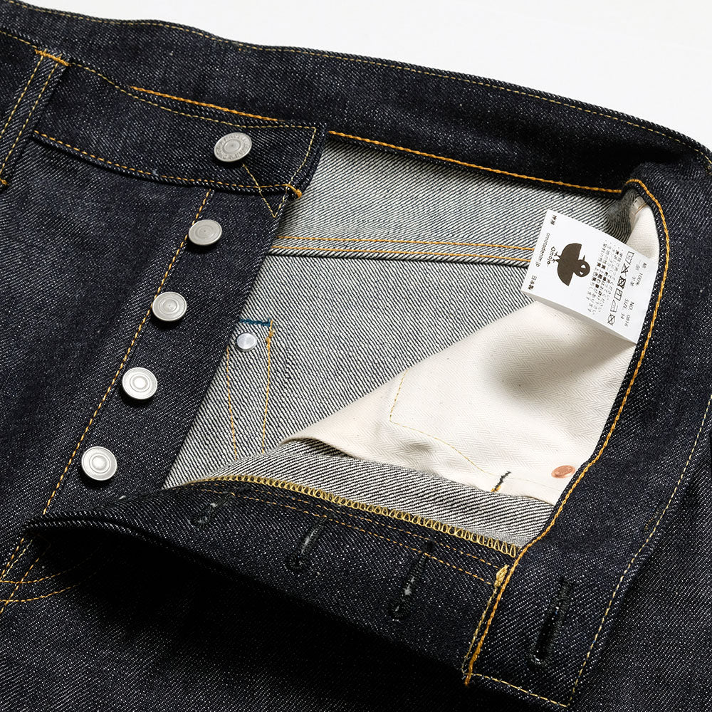 omotodenim - 15.5oz DENIM LOOSE FIT BUTTON FLY - 0816