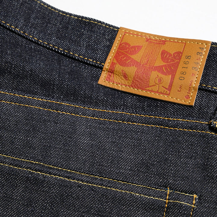 omotodenim - 15.5oz DENIM LOOSE FIT BUTTON FLY - 0816