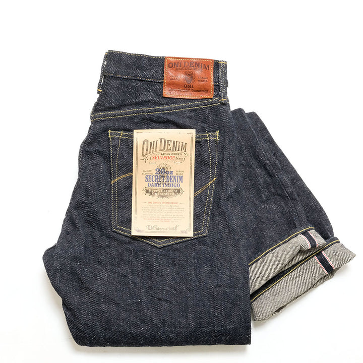 ONI DENIM - Regular Rise Neat Straight - 20oz Secret Denim Dark Indigo - ONI-246DIZR