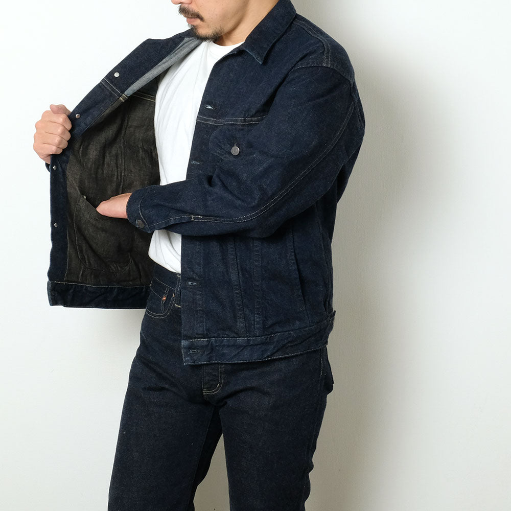 BLUE BLUE - JK01 Selvedge Denim 3rd Type Trucker Jacket - 1004810