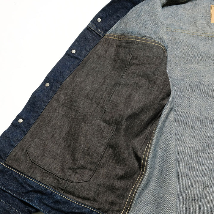 BLUE BLUE - JK01 Selvedge Denim 3rd Type Trucker Jacket - 1004810