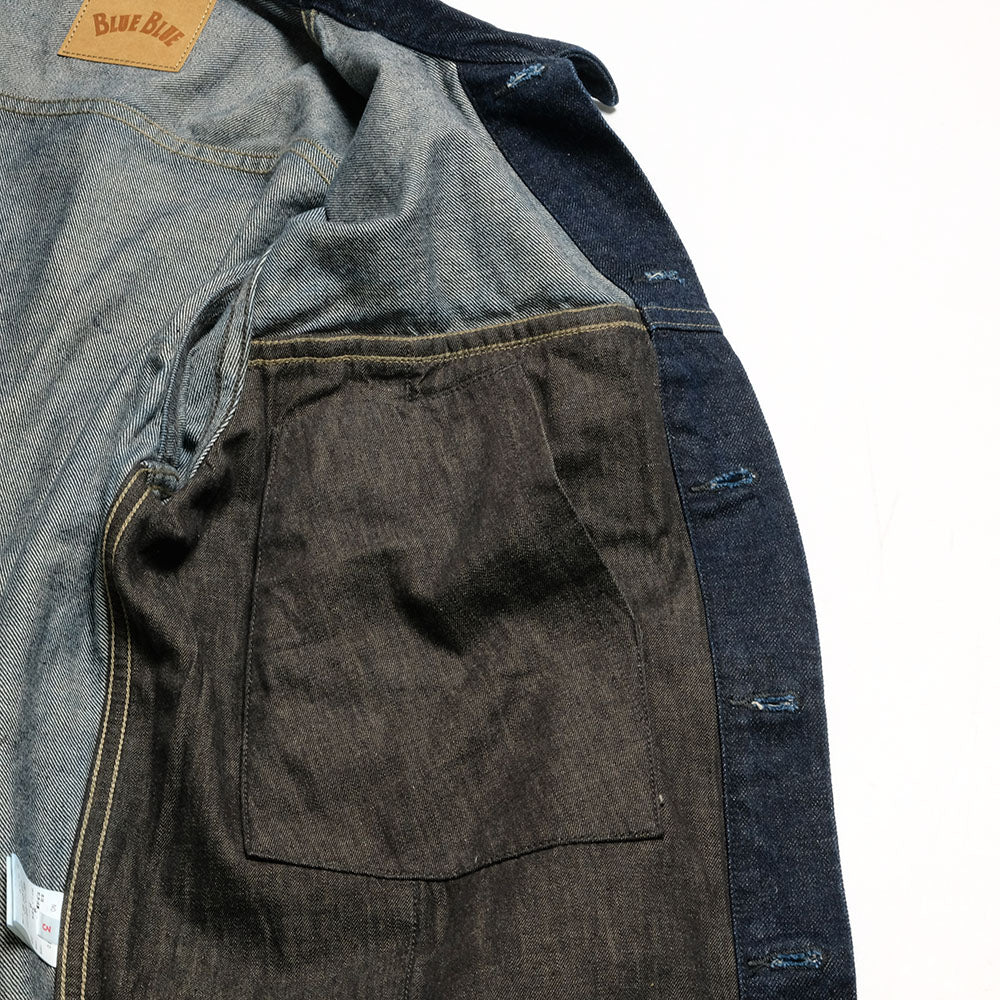 BLUE BLUE - JK01 Selvedge Denim 3rd Type Trucker Jacket - 1004810