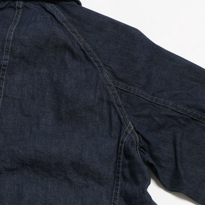 BLUE BLUE - JK101 - Selvedget Light Denim Raglan Sleeve Coverall - One Wash - 1004811