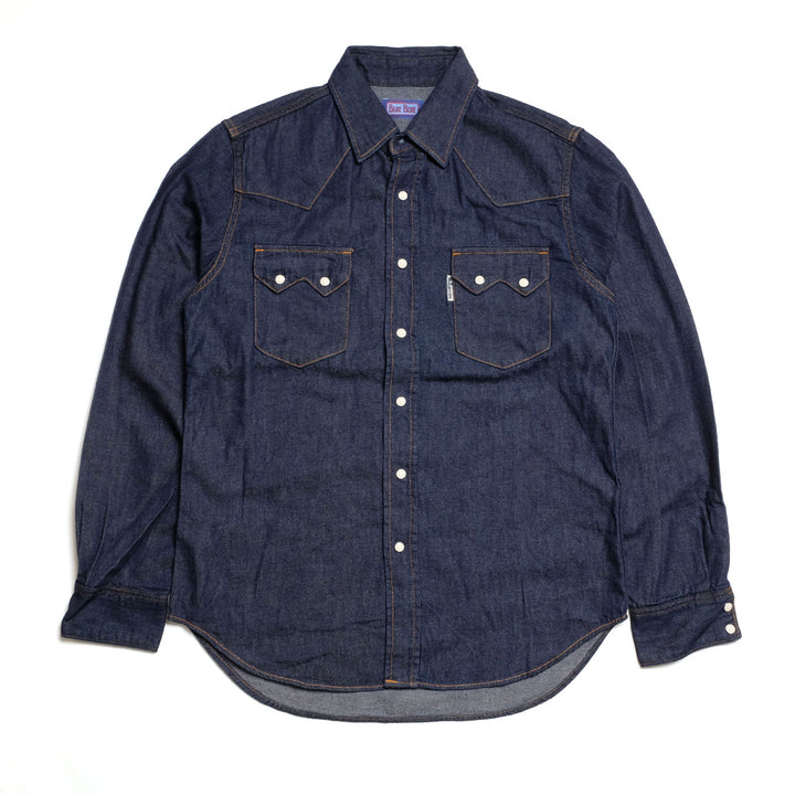 BLUE BLUE - ST814 Light Denim Western Shirt - 1005988